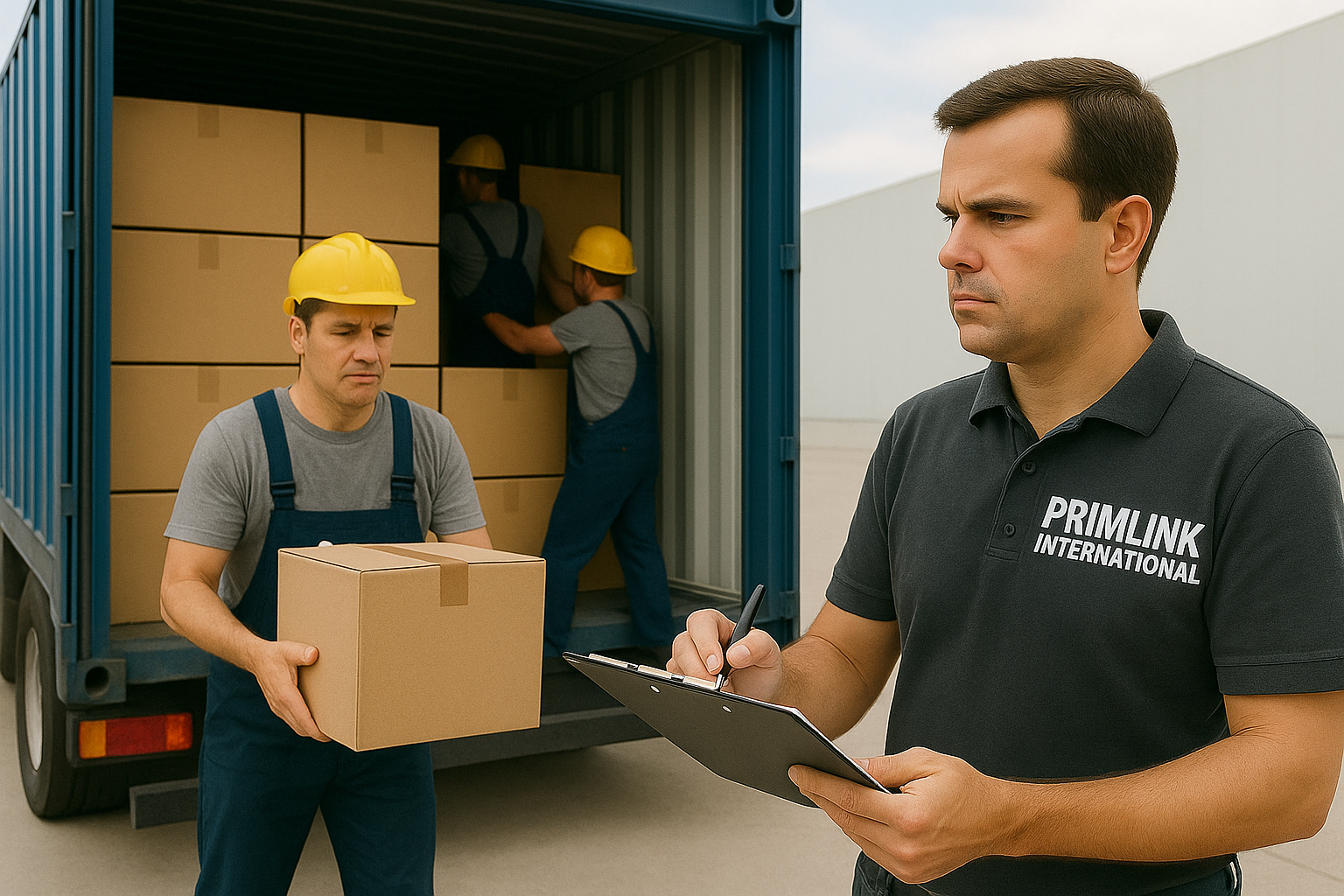 Container loading supervision