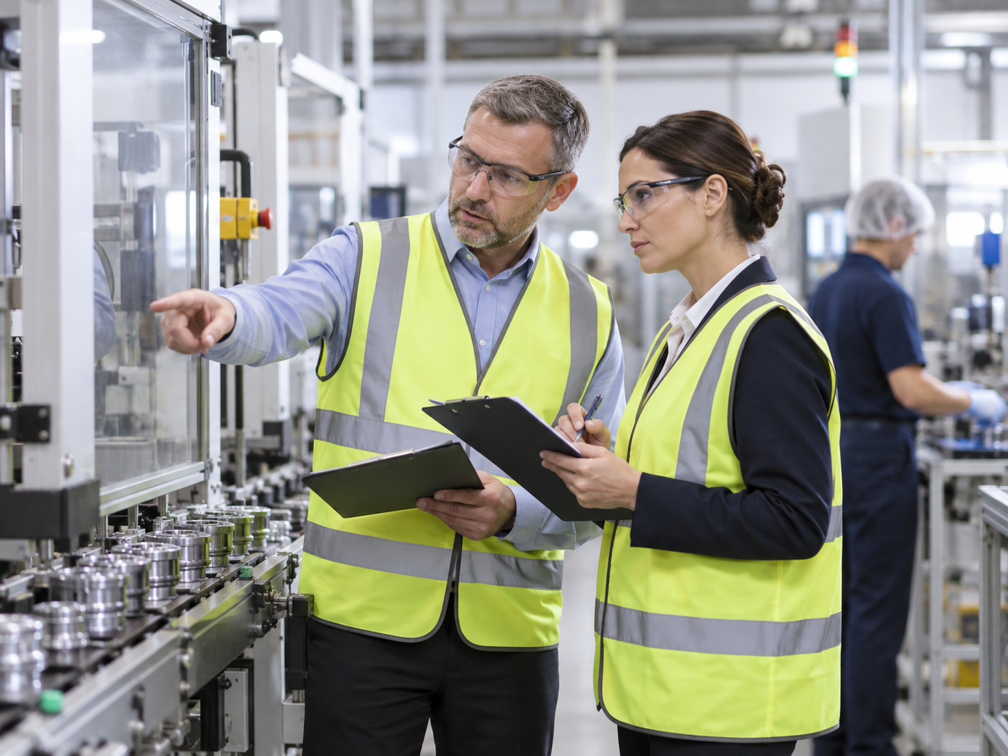 Independent accreditation audit in a manufacturing facility