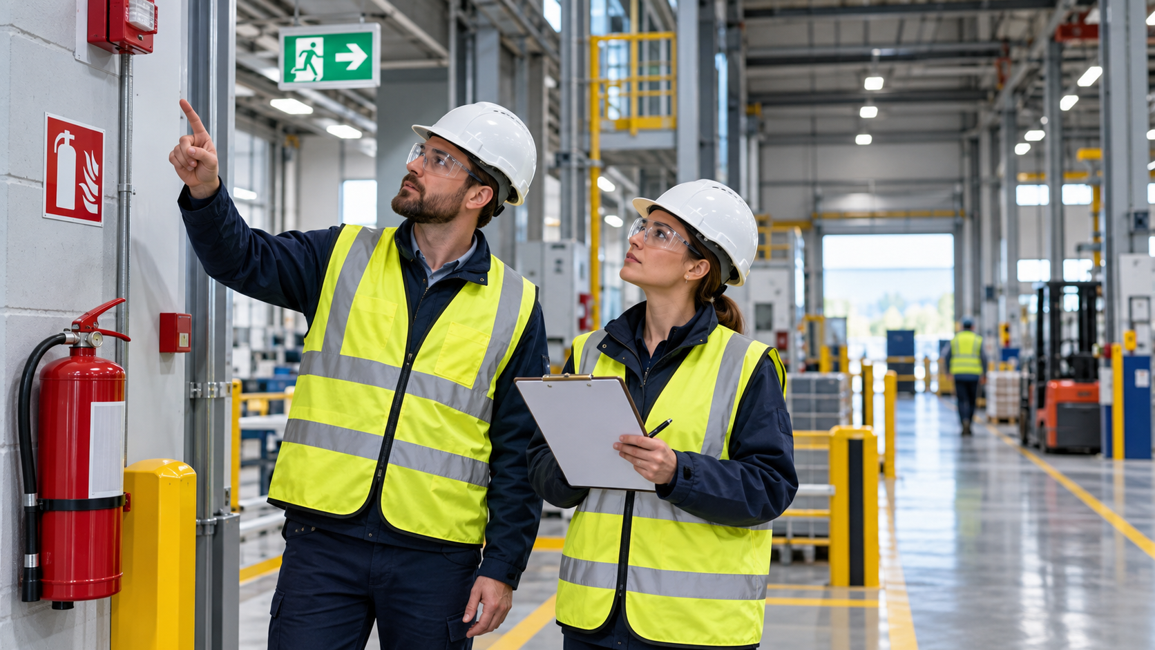 Comprehensive on-site building safety audit and corrective action review