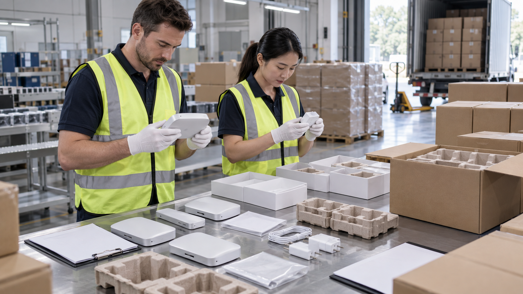Final electronics quality and shipment approval