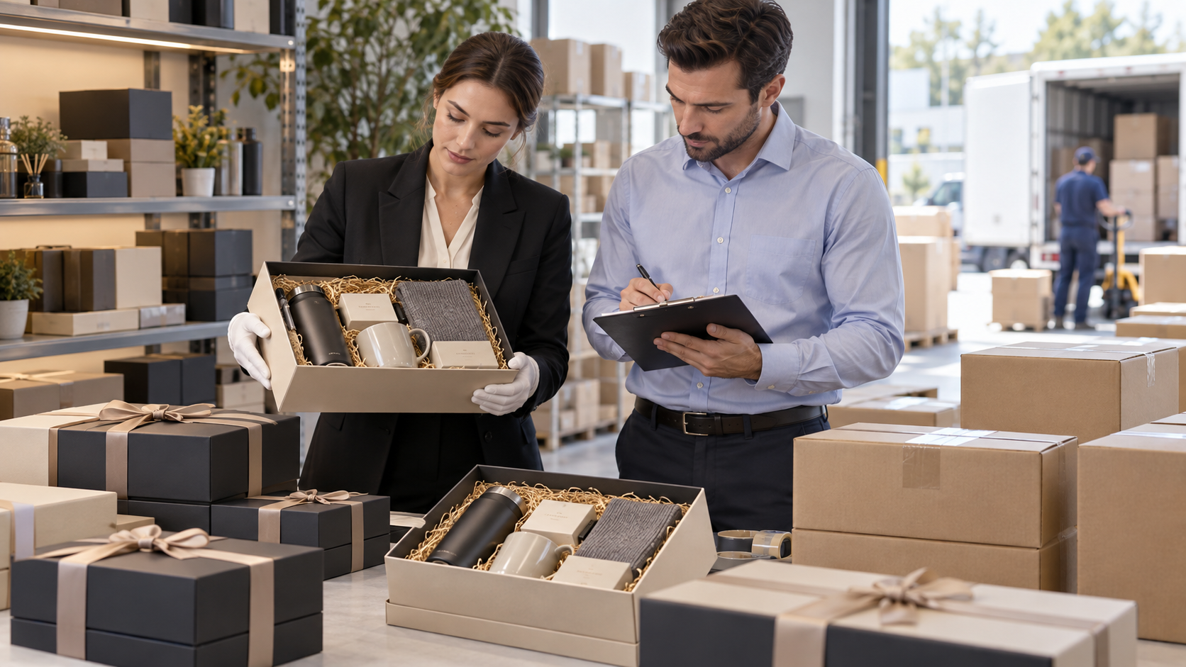 Final gifting items quality and shipment approval