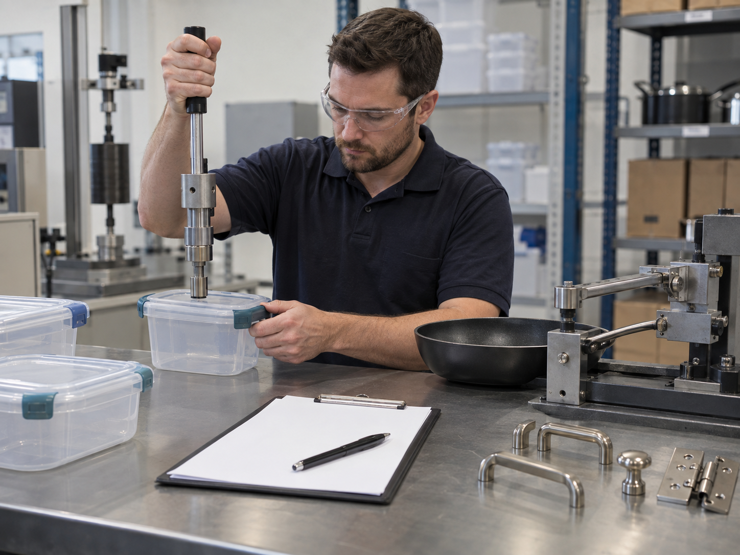 Hardline goods functional and durability testing