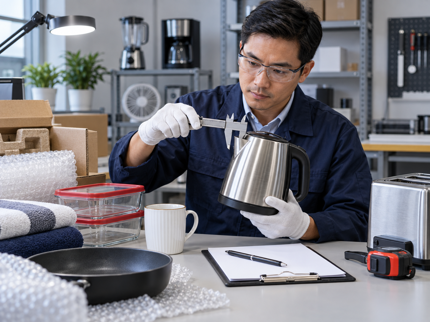 Hardlines consumer-goods quality inspection