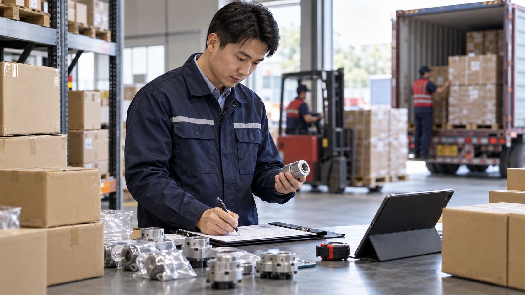 Warehouse inspection and service planning