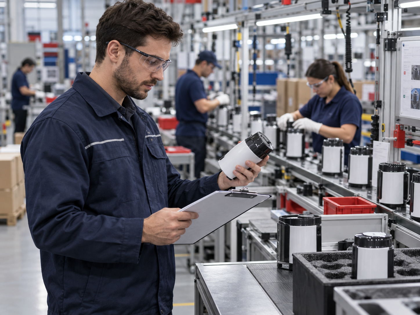 Live production quality and in-process product monitoring