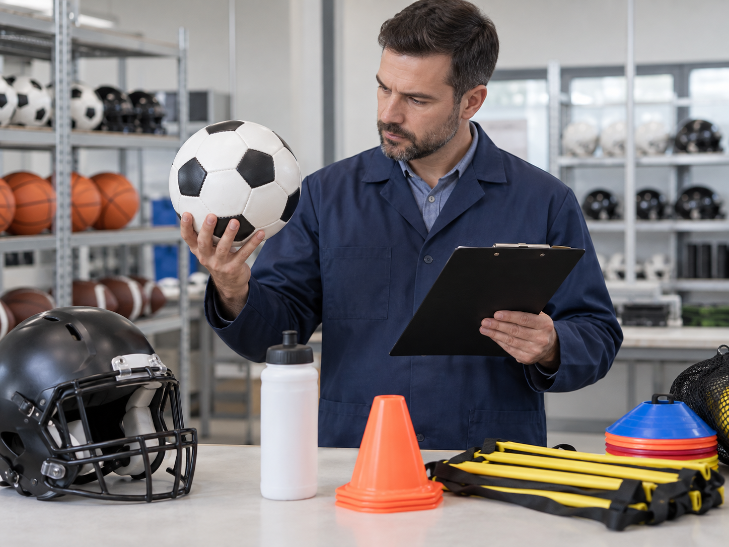 Sports goods workmanship and safety quality inspection